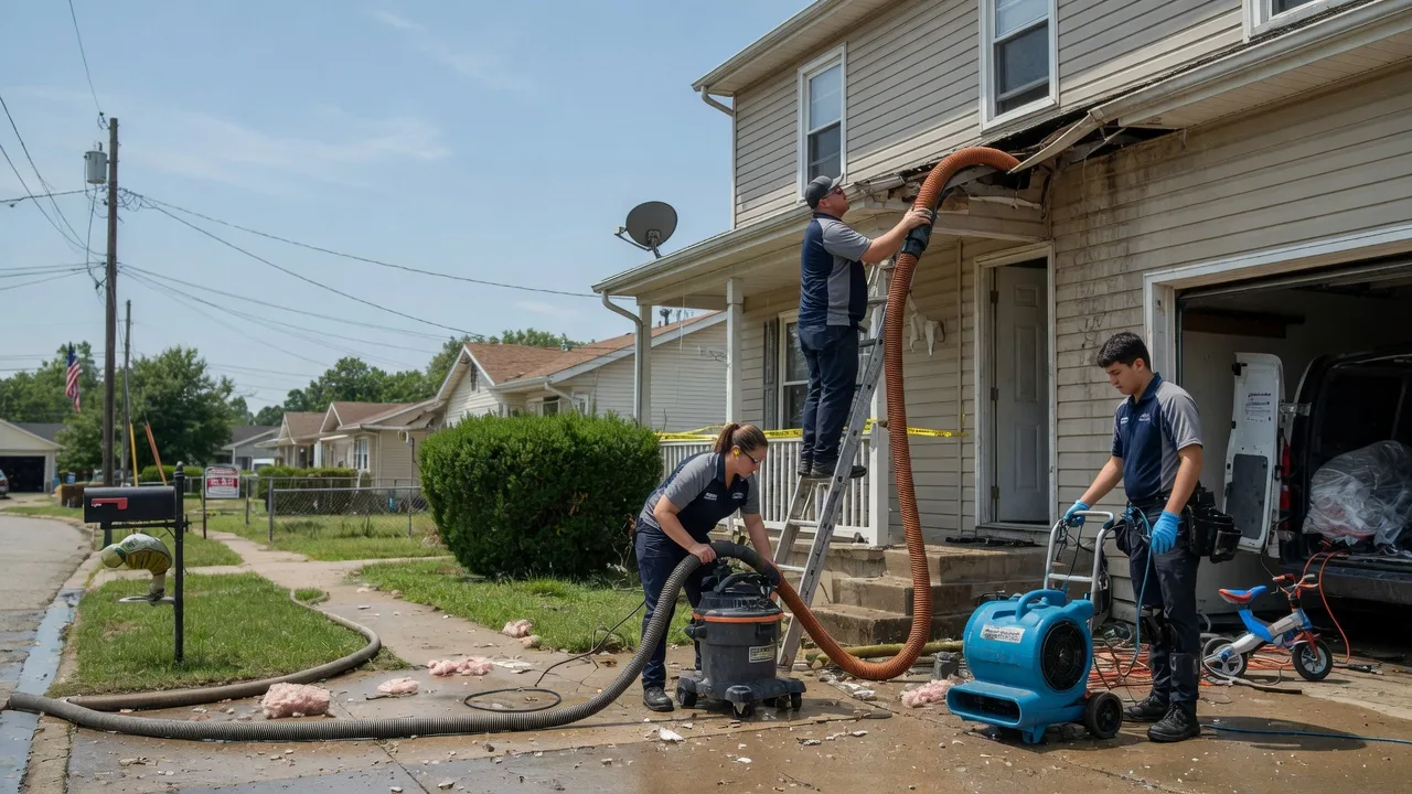 Water Damage Restoration in Rossville, KS near me